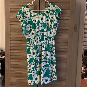 Knee high Merona floral dress